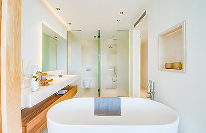 Penthouse in Paguera - En Suite Badezimmer mit Badewanne