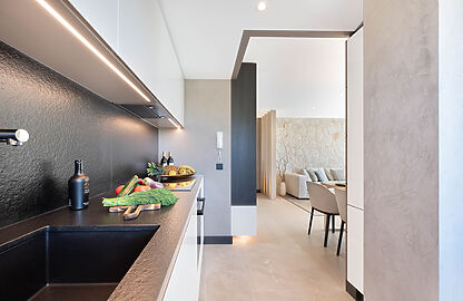 Penthouse in Port Andratx - Moderne Küche