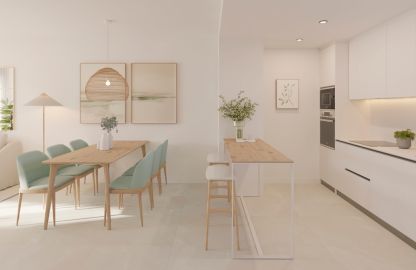 Apartment in Palmanova - Moderne Einbauküche