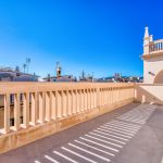 Apartment in Palma - Weitläufige private Terrasse mit Blick auf die Stadt