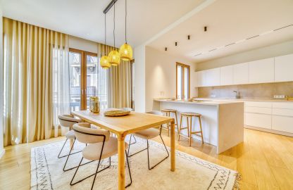 Apartment in Palma - Essbereich mit moderner Küche