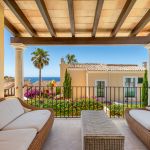 Villa in Santa Ponsa - Überdachte Meerblick Terrasse 1. Etage