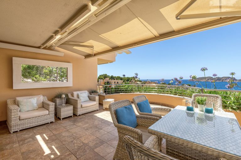 Penthouse in Santa Ponsa - Große Terrasse mit Meerblick