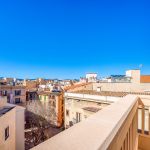 Penthouse in Palma - Schöner Blick auf die Stadt von der Terrasse