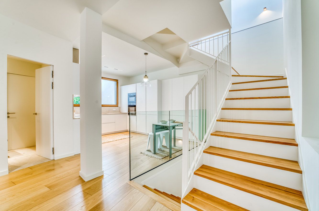 Penthouse in Palma - Schöne Treppe zur Dachterrasse