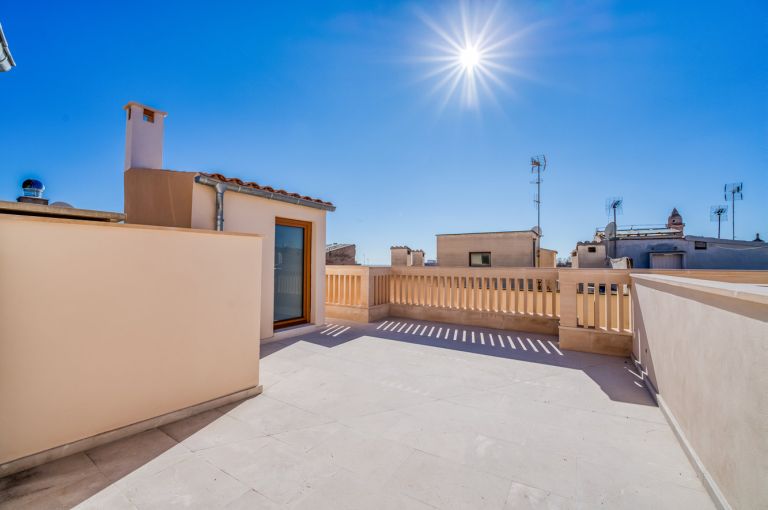 Penthouse in Palma - Weitläufige private Dachterrasse