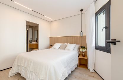 Apartment in Santa Ponsa - Schlafzimmer mit Bad en suite