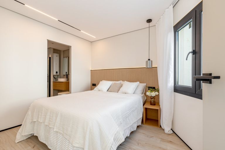 Apartment in Santa Ponsa - Schlafzimmer mit Bad en suite