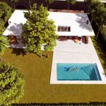 Villa in Sa Rapita - Angelegter Garten mit Pool