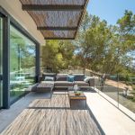 Villa in Camp de Mar - Sonnige Terrasse mit Meerblick