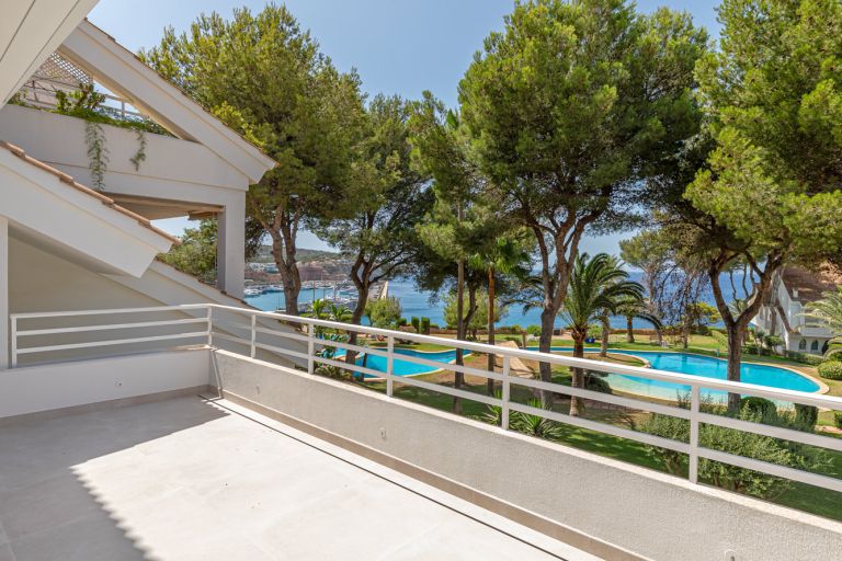 Penthouse in Santa Ponsa - Große Terrasse mit wunderschönem Meerblick