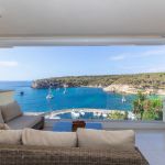 Apartment in Sol de Mallorca - Terrasse mit herrlichem Meerblick 