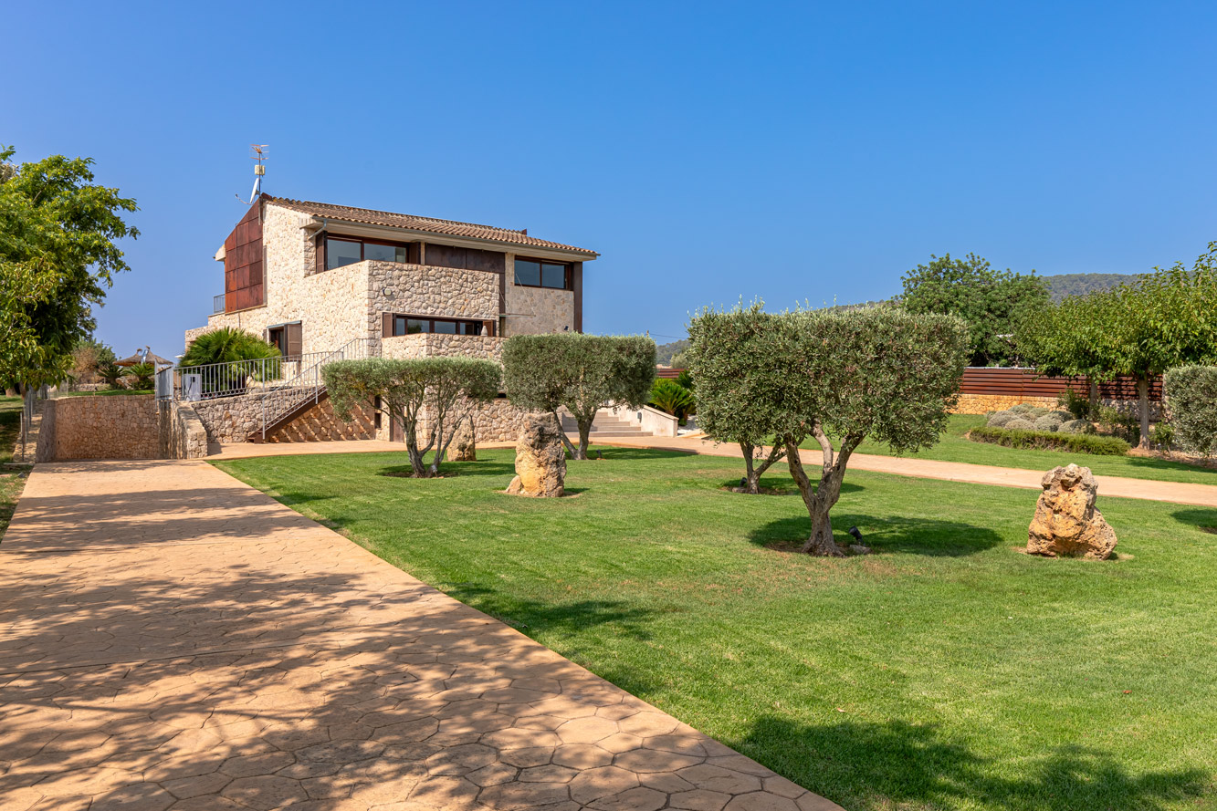 Finca in Lloseta - Wunderschön angelegter Garten