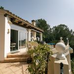 Villa in Bendinat - Terrassen mit Blick auf den Golfplatz