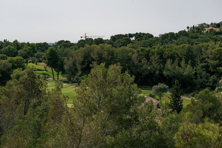 Villa in Bendinat - Terrasse mit Panoramablick