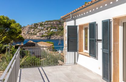 Villa in Port Andratx - Terrasse mit Meerblick