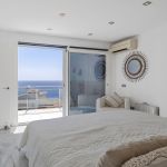 Penthouse in Cala Pi - Hauptschlafzimmer mit Meerblick