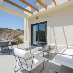 Doppelhaushälfte in Cala Romantica - Private Terrasse mit Pergola