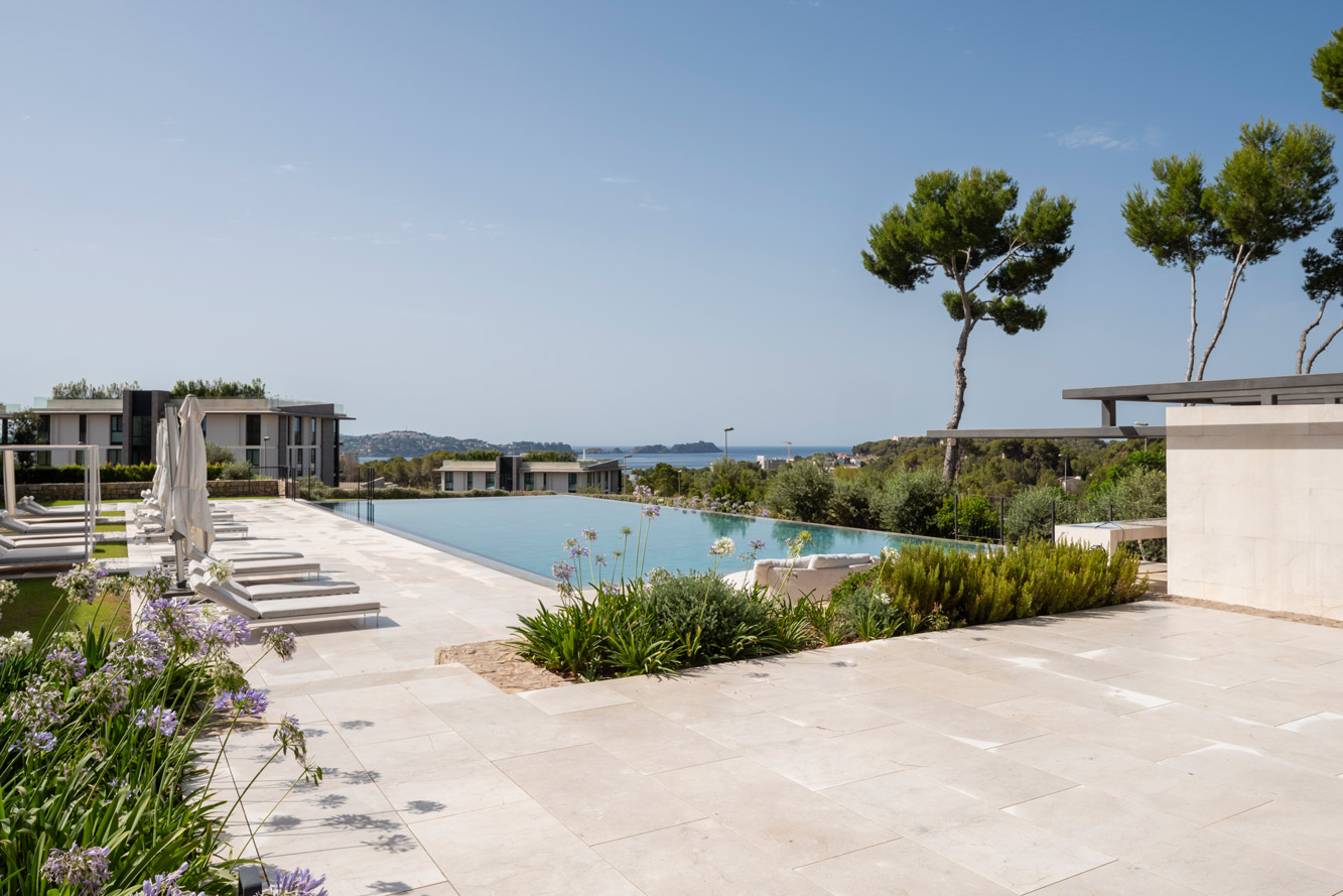 Penthouse in Paguera - Neugebaute Residenz mit Gemeinschaftspool