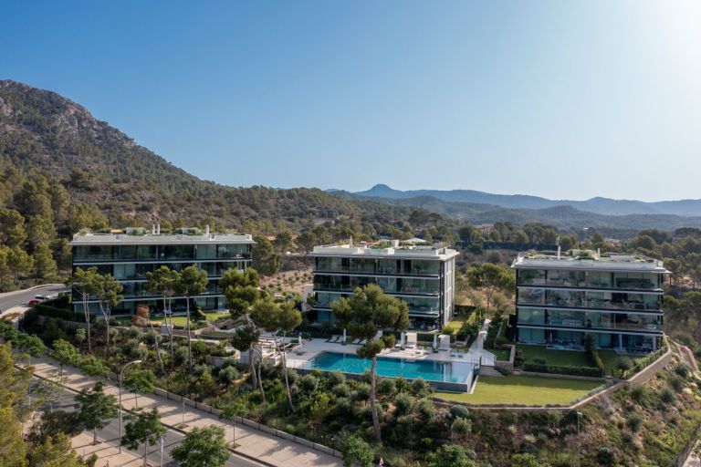 Penthouse in Paguera - Neugebaute Residenz mit Gemeinschaftspool