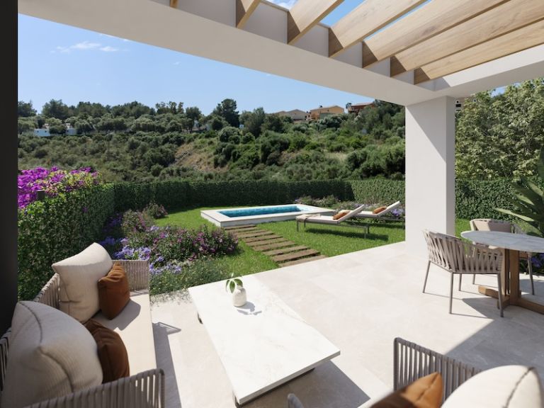 Villa in Cala Romantica - Neubau Häuser mit Pool