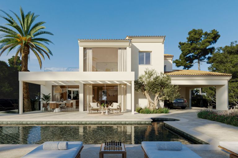 Villa in Santa Ponsa - Moderne Villa mit Pool und Terrassen